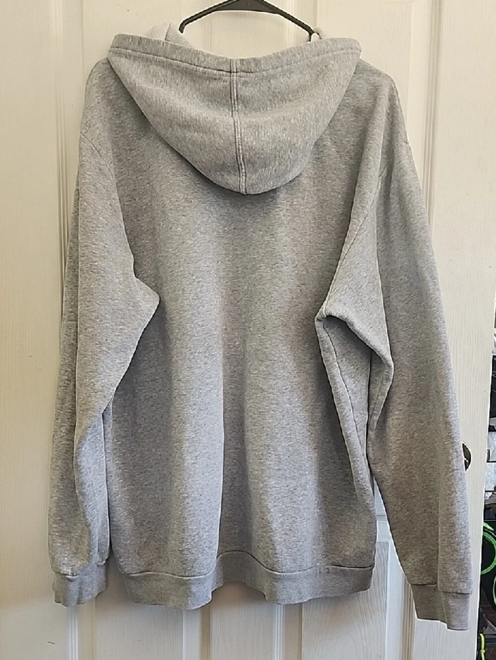 Adidas Gray Hoodie with White Logo